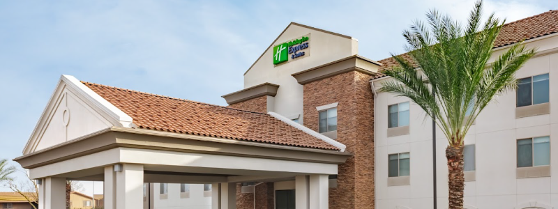 A render of the Holiday Inn Express in Merced
