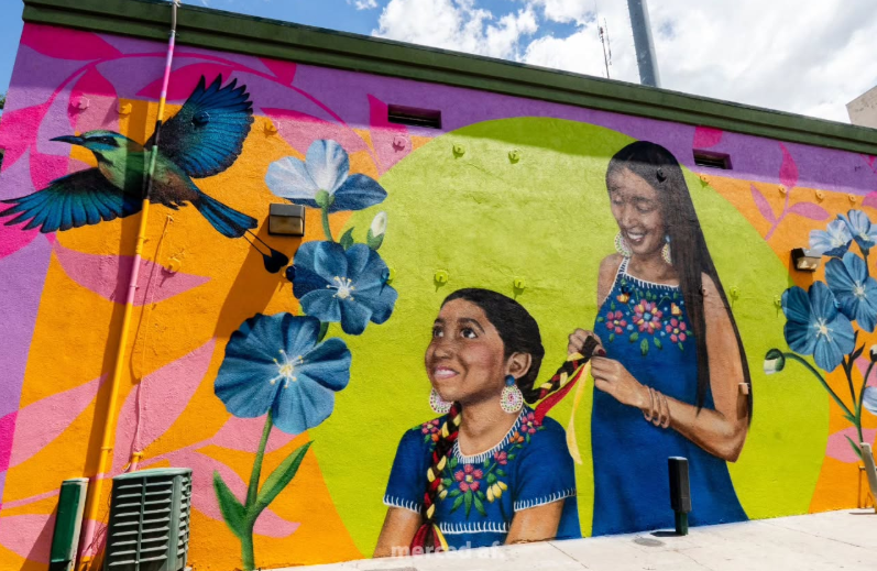 O’Ryleigh’s Tavern Mural in downtown Merced.
