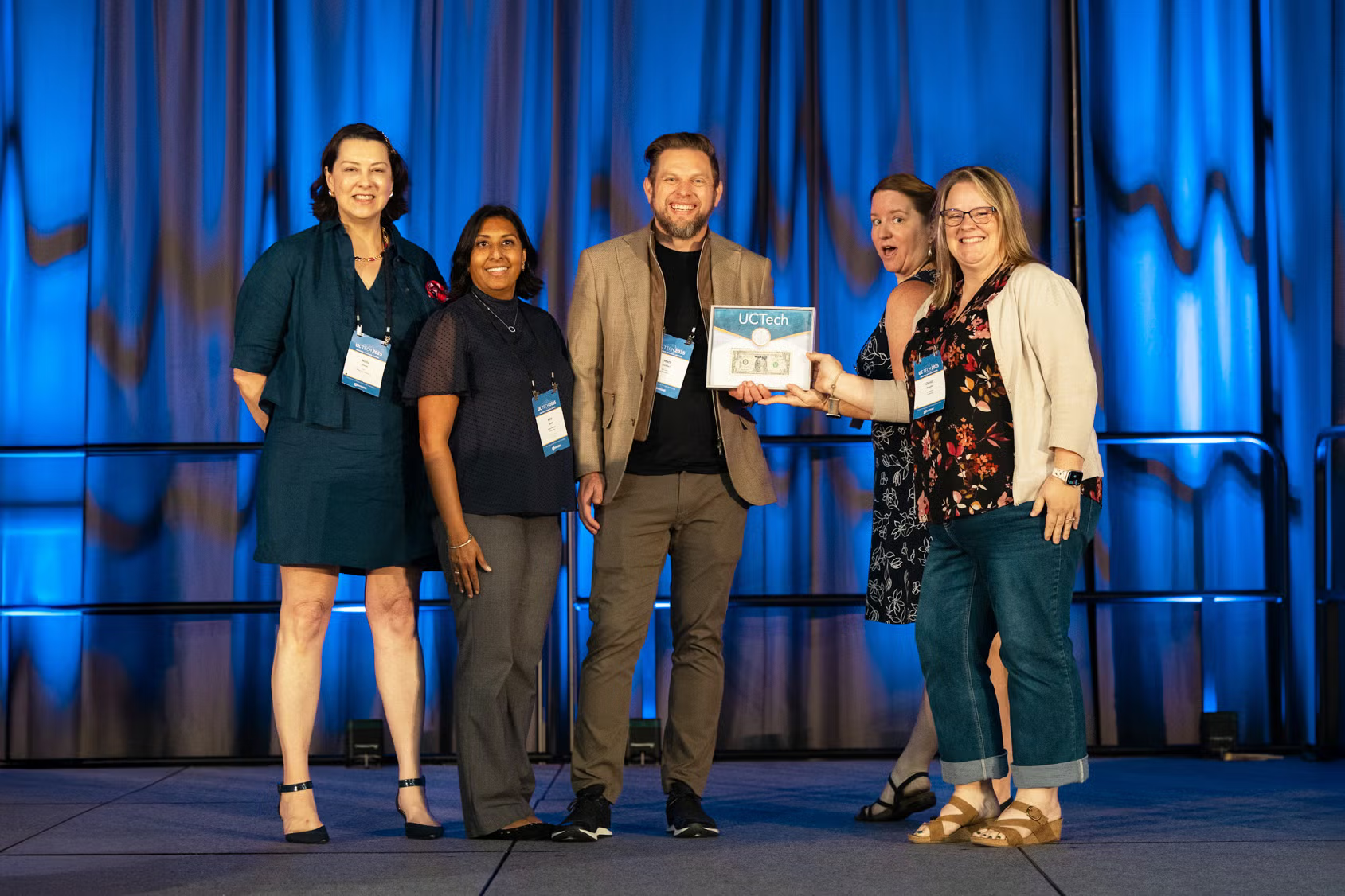UC Riverside, the 2025 UC Tech Conference hosts, passing the buck to this year's host, UC Merced, for the 2026 UC Tech Conference.